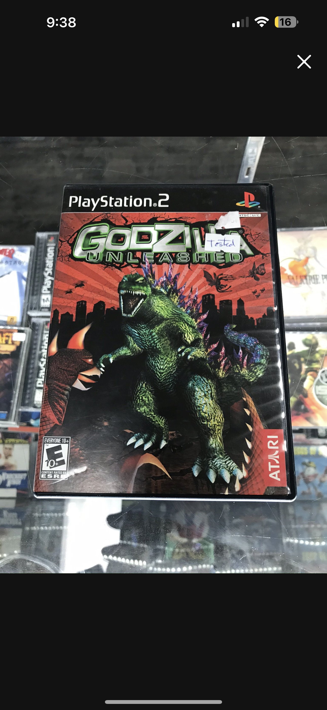 Godzilla Unleashed PS2