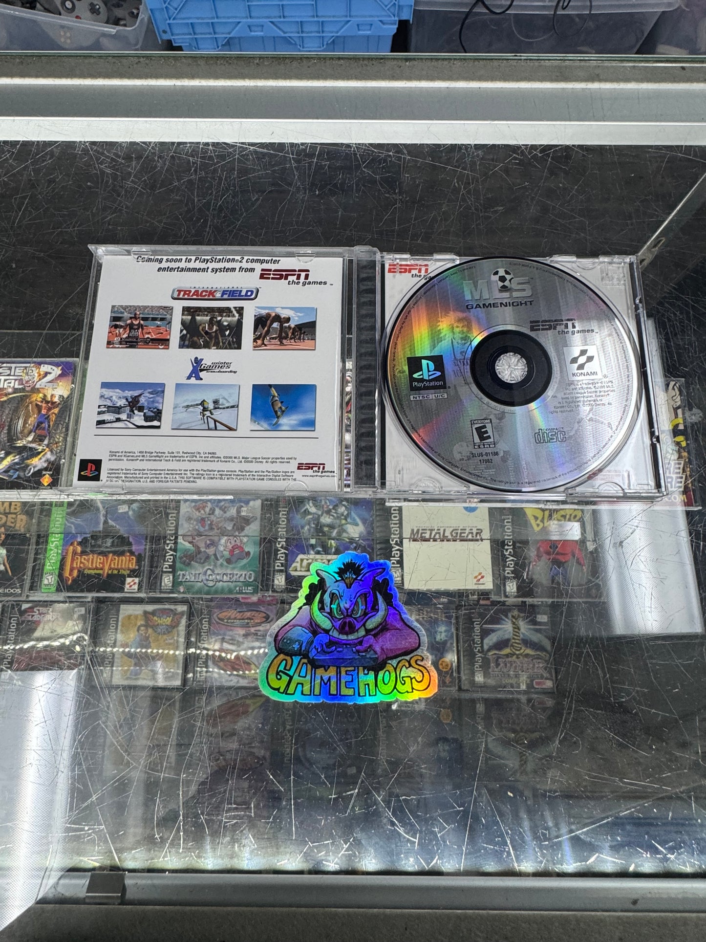 ESPN MLS Gamenight PS1 Complete Konami
