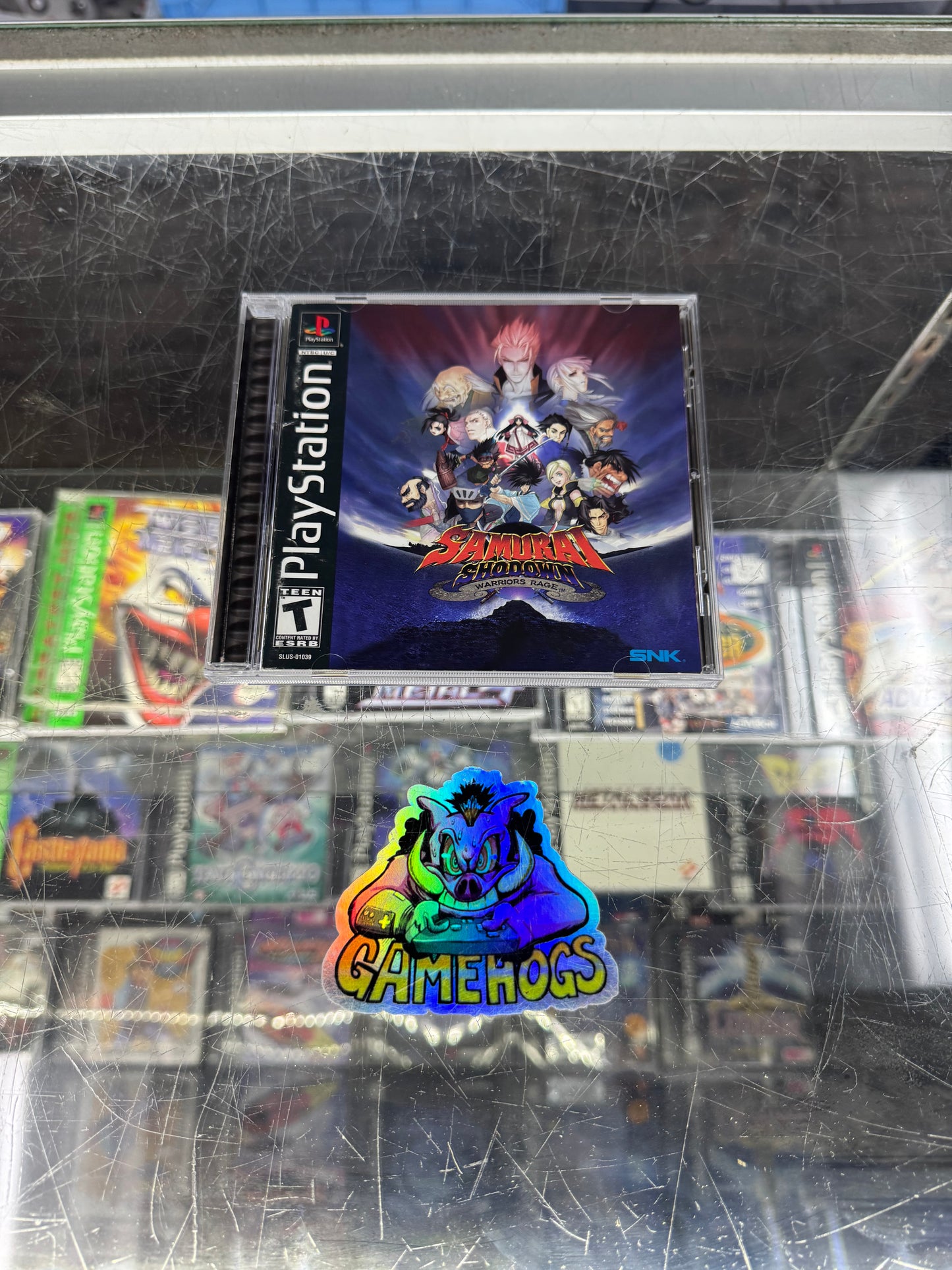 Samurai Showdown Warriors Rage PS1 Complete