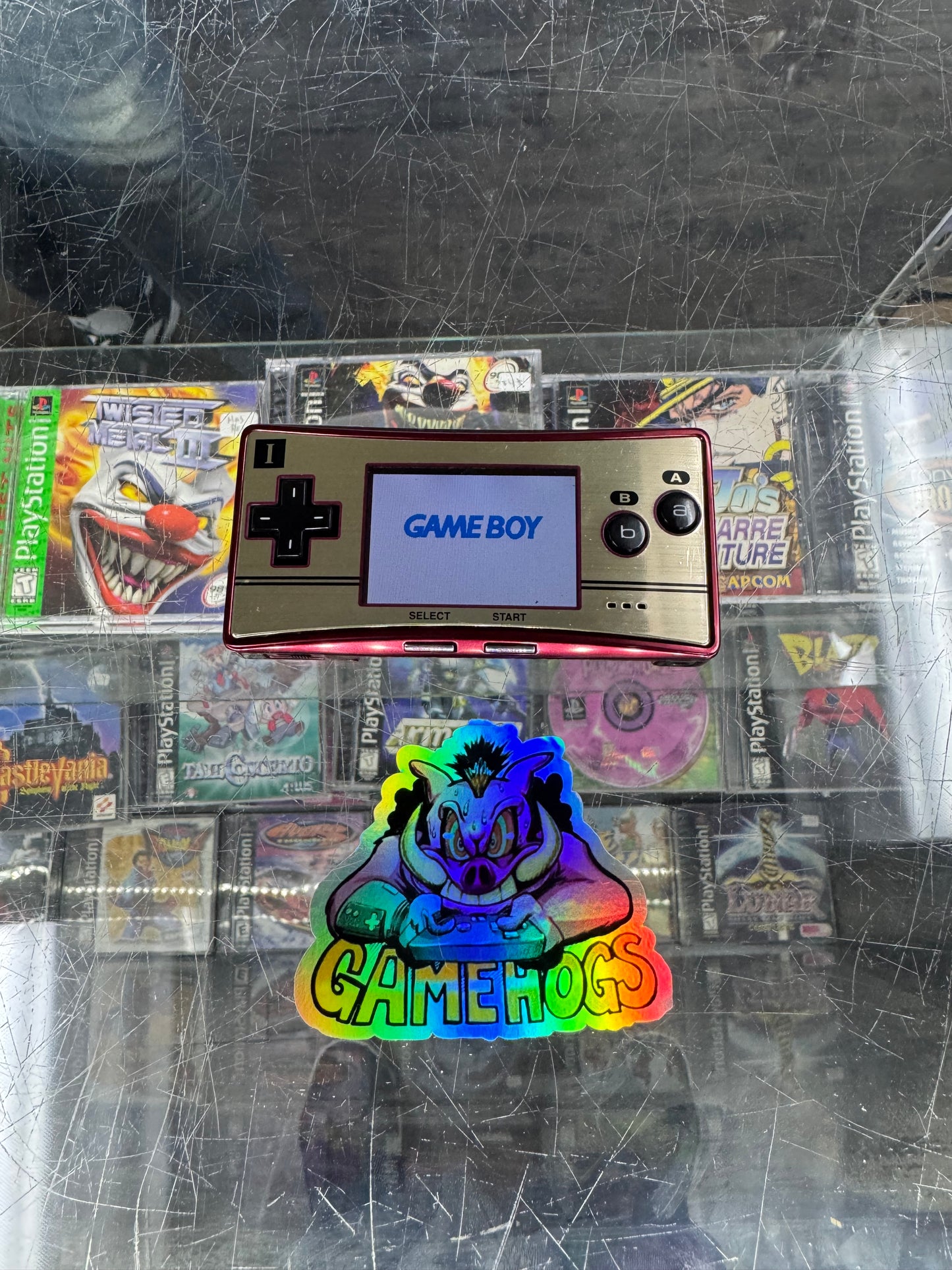 Gameboy Micro Mario Edition