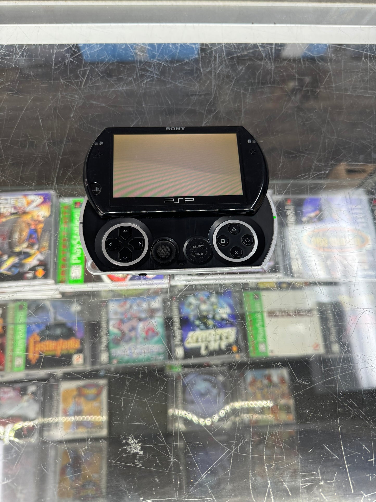 PSP Go with Charging Cable