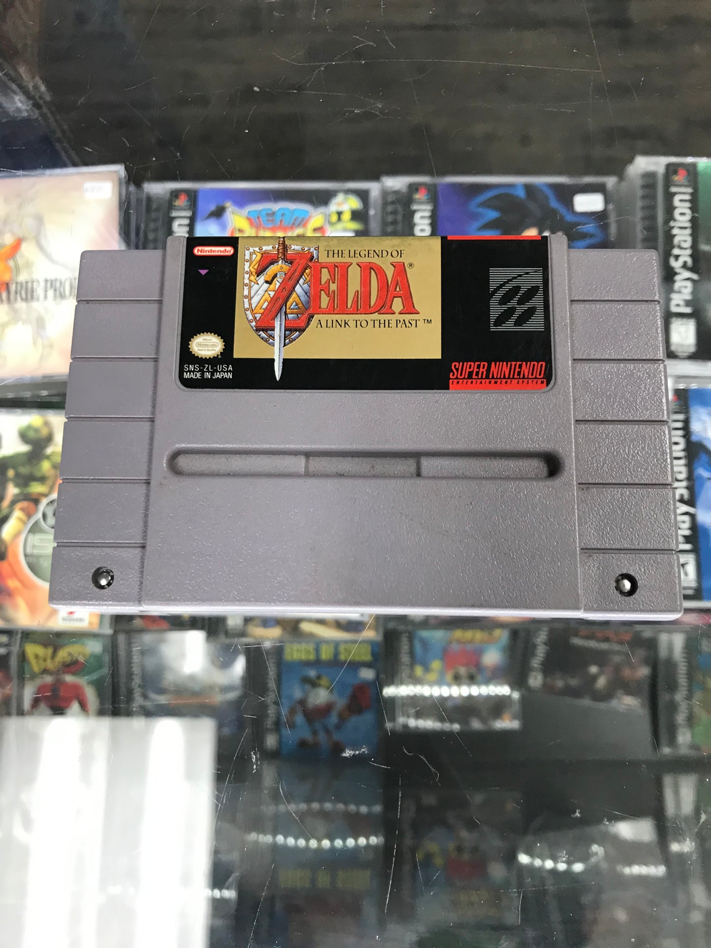 Zelda link to the past SNES $50