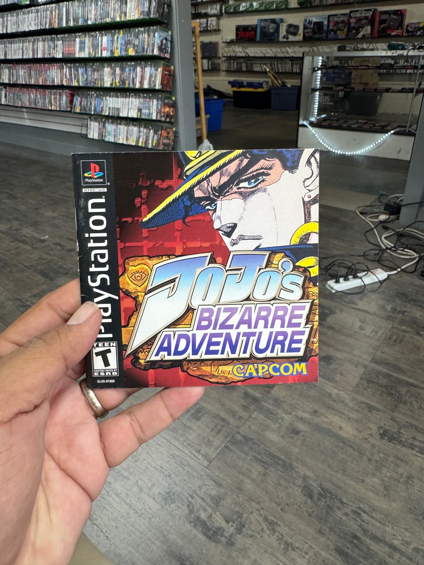 Jojos Bizzare Adventure PS1 Complete with Registration Card
