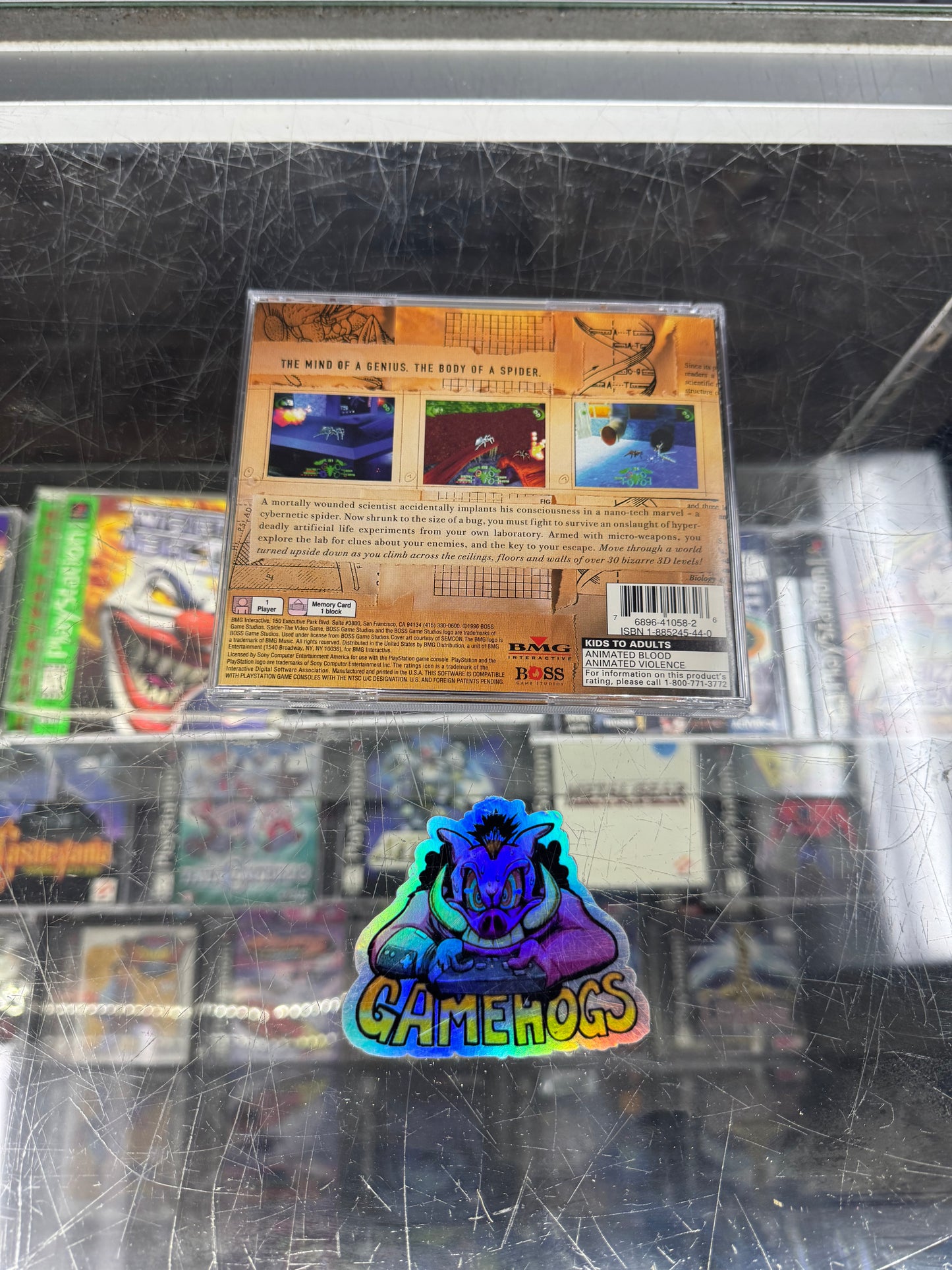 Spider Ps1 Complete