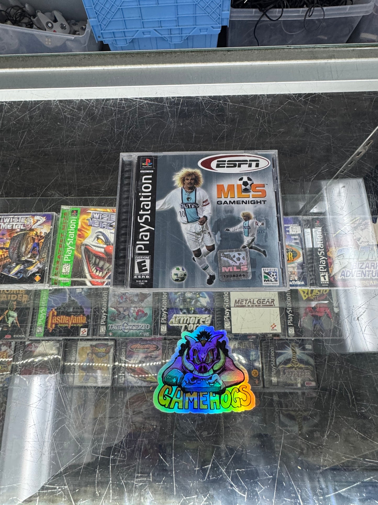 ESPN MLS Gamenight PS1 Complete Konami