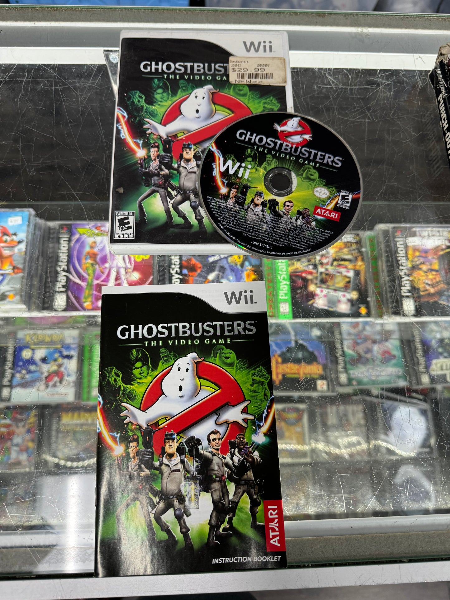 Ghostbuster the Movie Wii