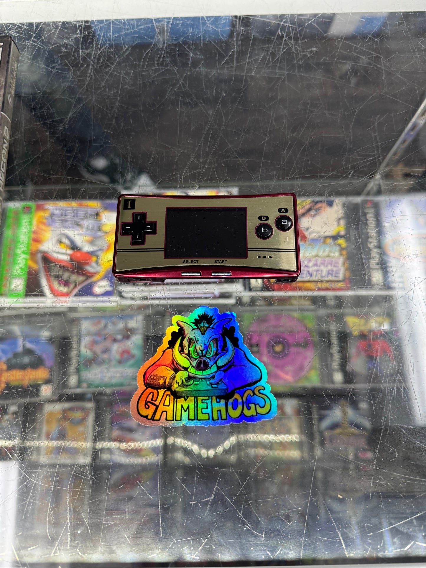 Gameboy Micro Mario Edition