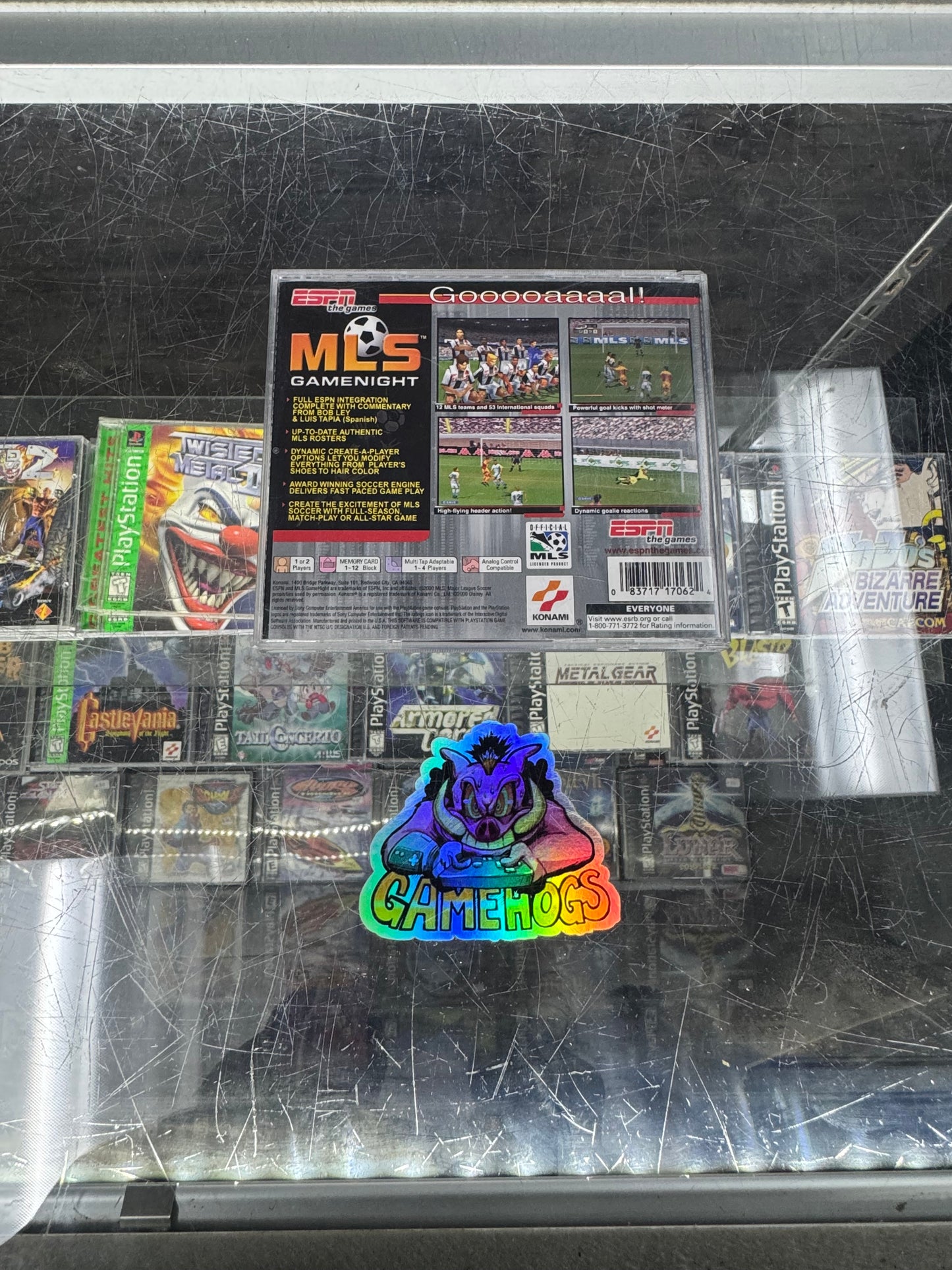 ESPN MLS Gamenight PS1 Complete Konami