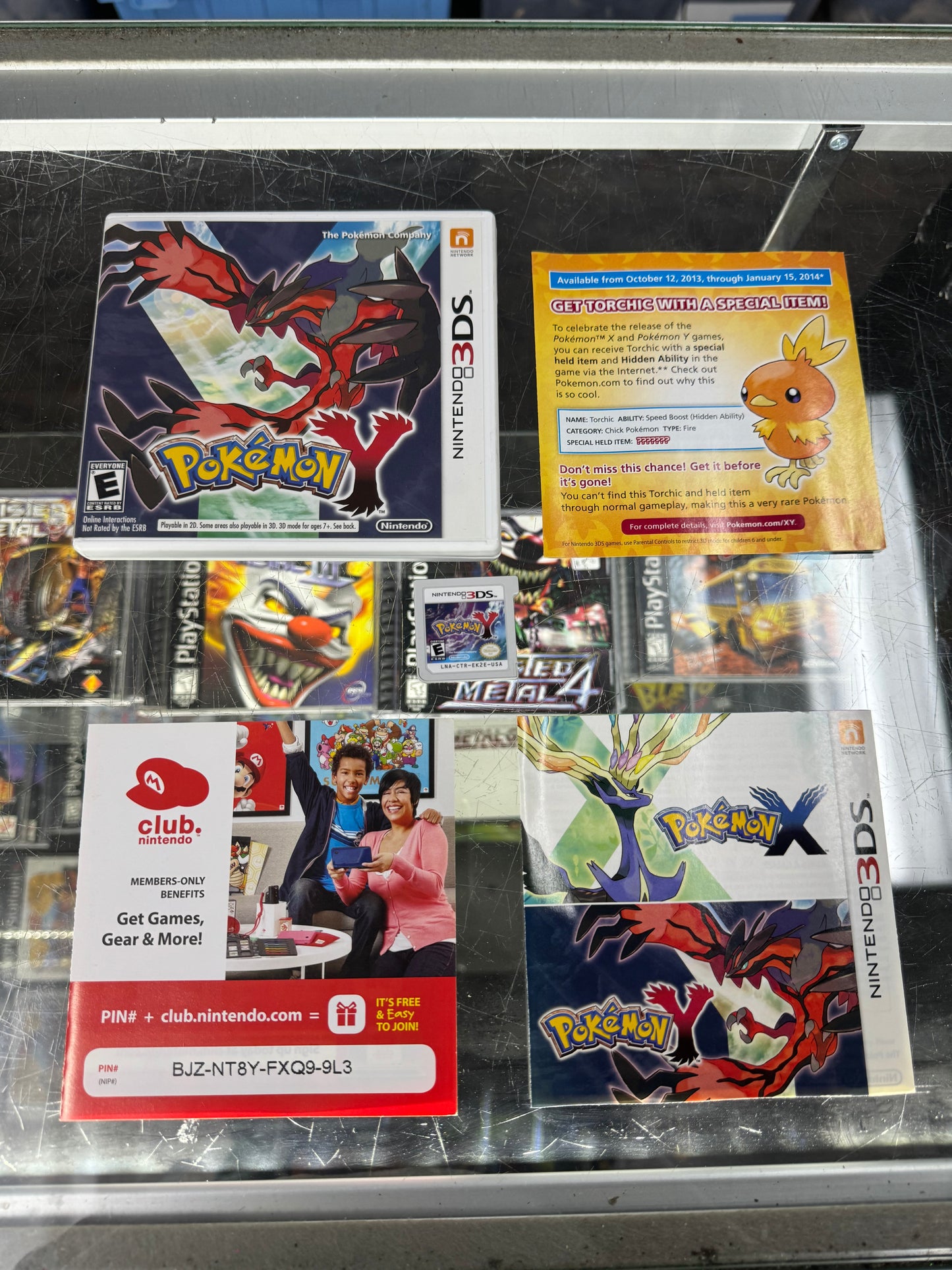 Pokemon Y Nintendo 3DS Complete