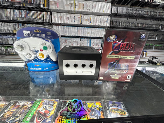 Nintendo GameCube bundle with Zelda Ocarina of Time $200