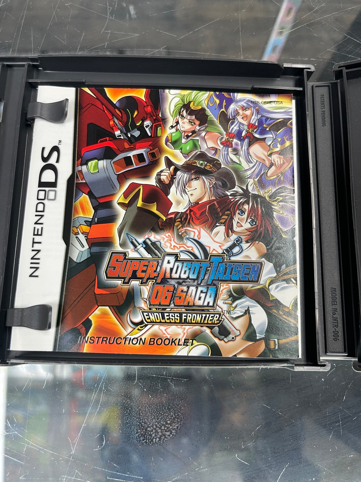 Super Robot Taigen OG Saga Endless Frontier Nintendo DS