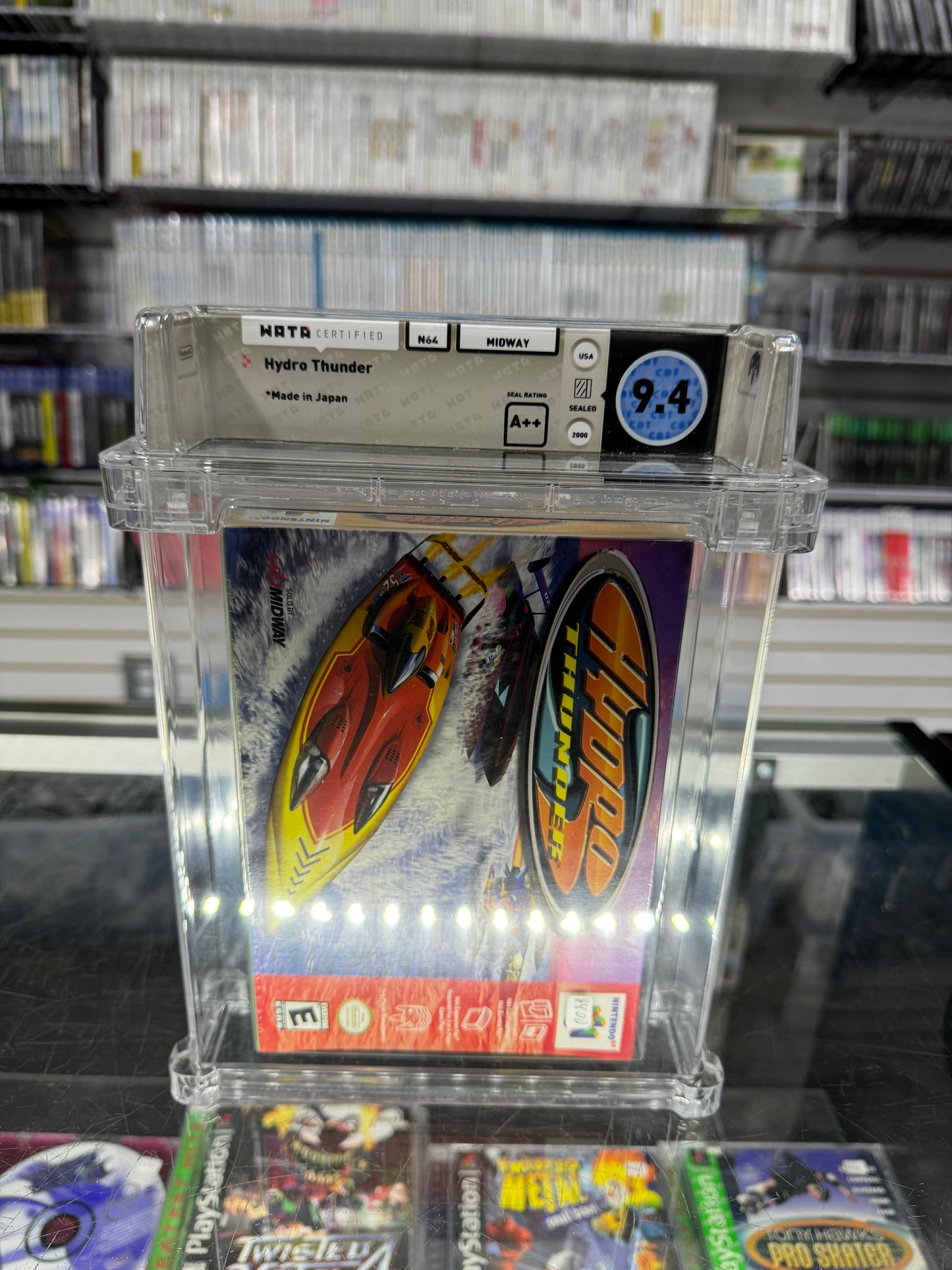 Hydro Thunder N64 Graded 9.4 Wata