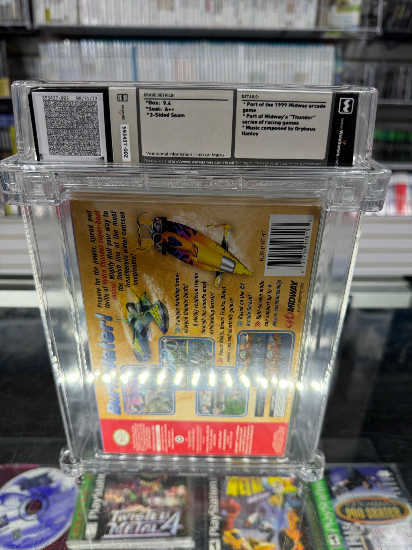 Hydro Thunder N64 Graded 9.4 Wata