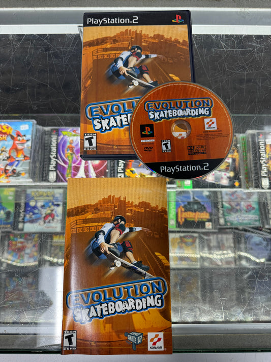 Evolution Skateboarding Ps2 Complete