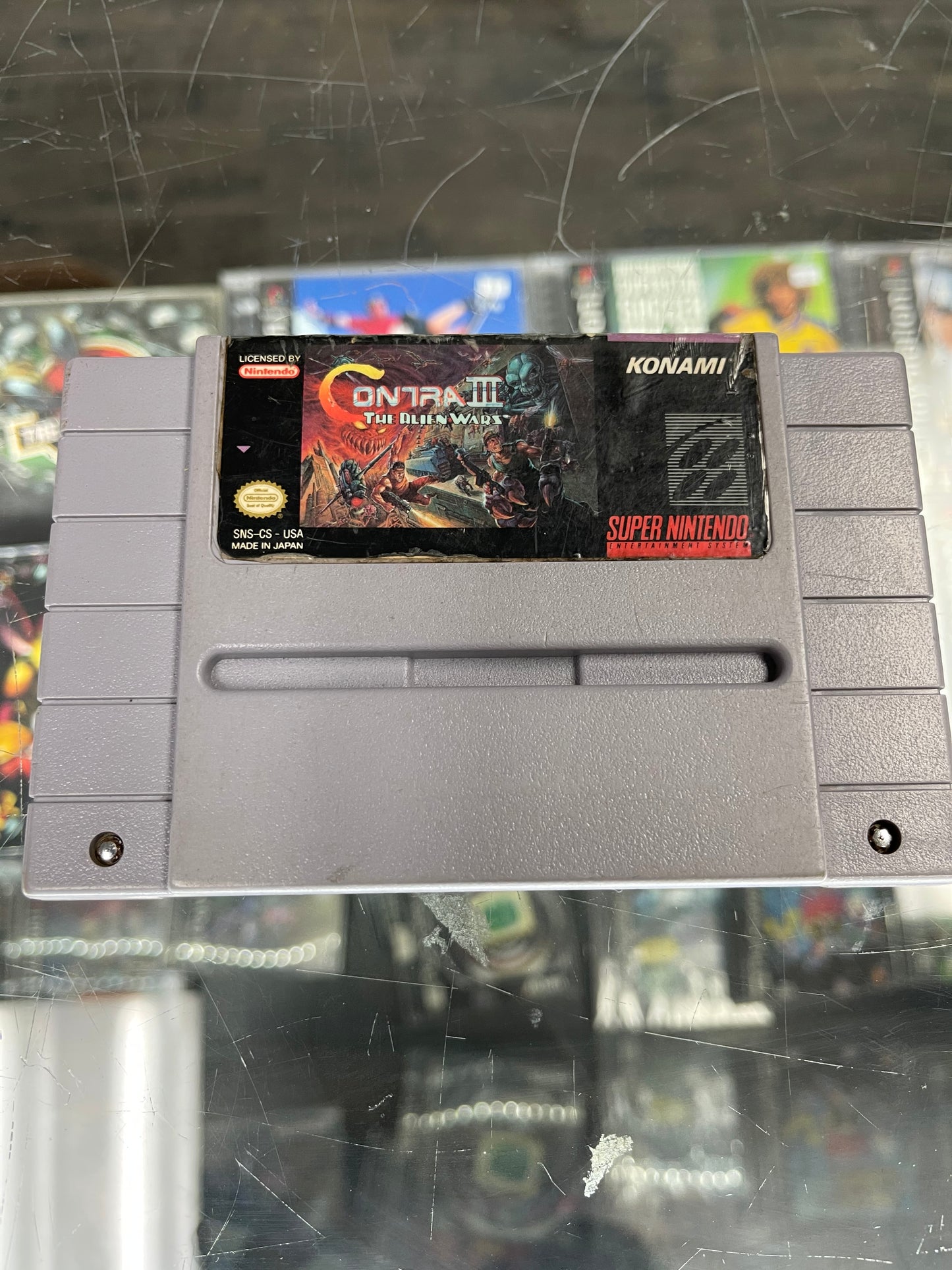 Contra 3 Alien Wars SNES