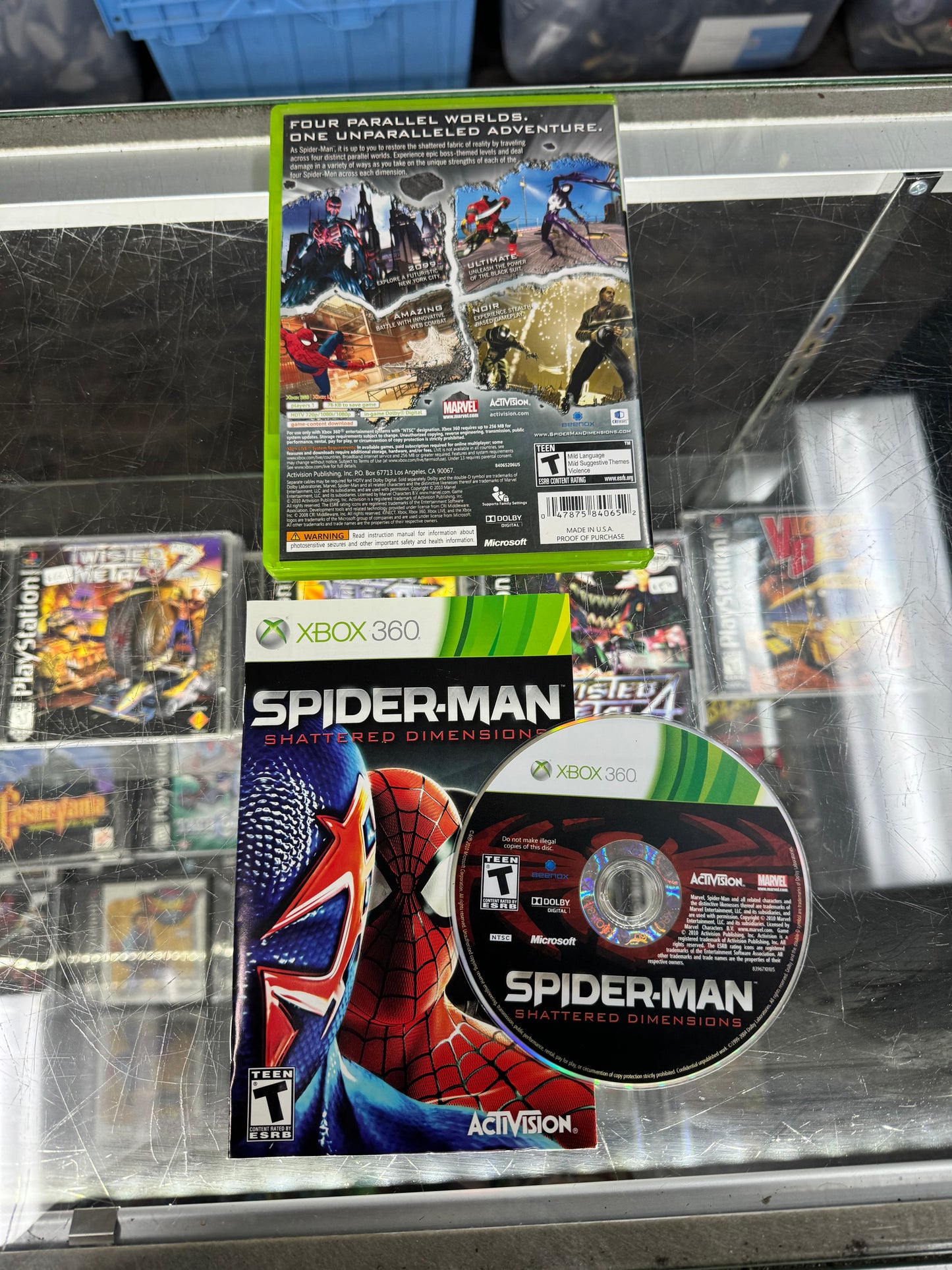 Spider-Man Shattered Dimension Xbox 360