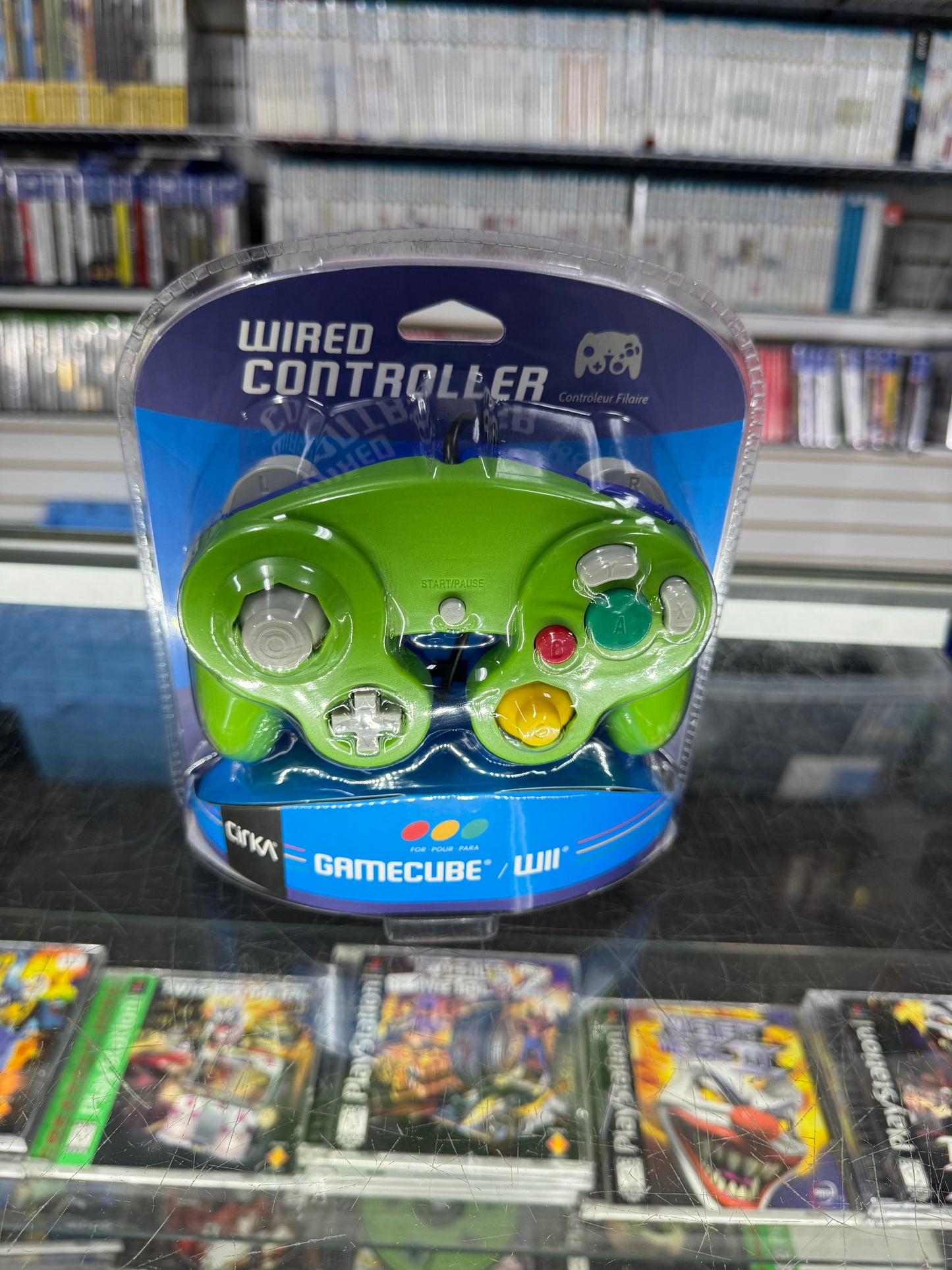 GameCube New Aftermarket Controller Luigi Edition