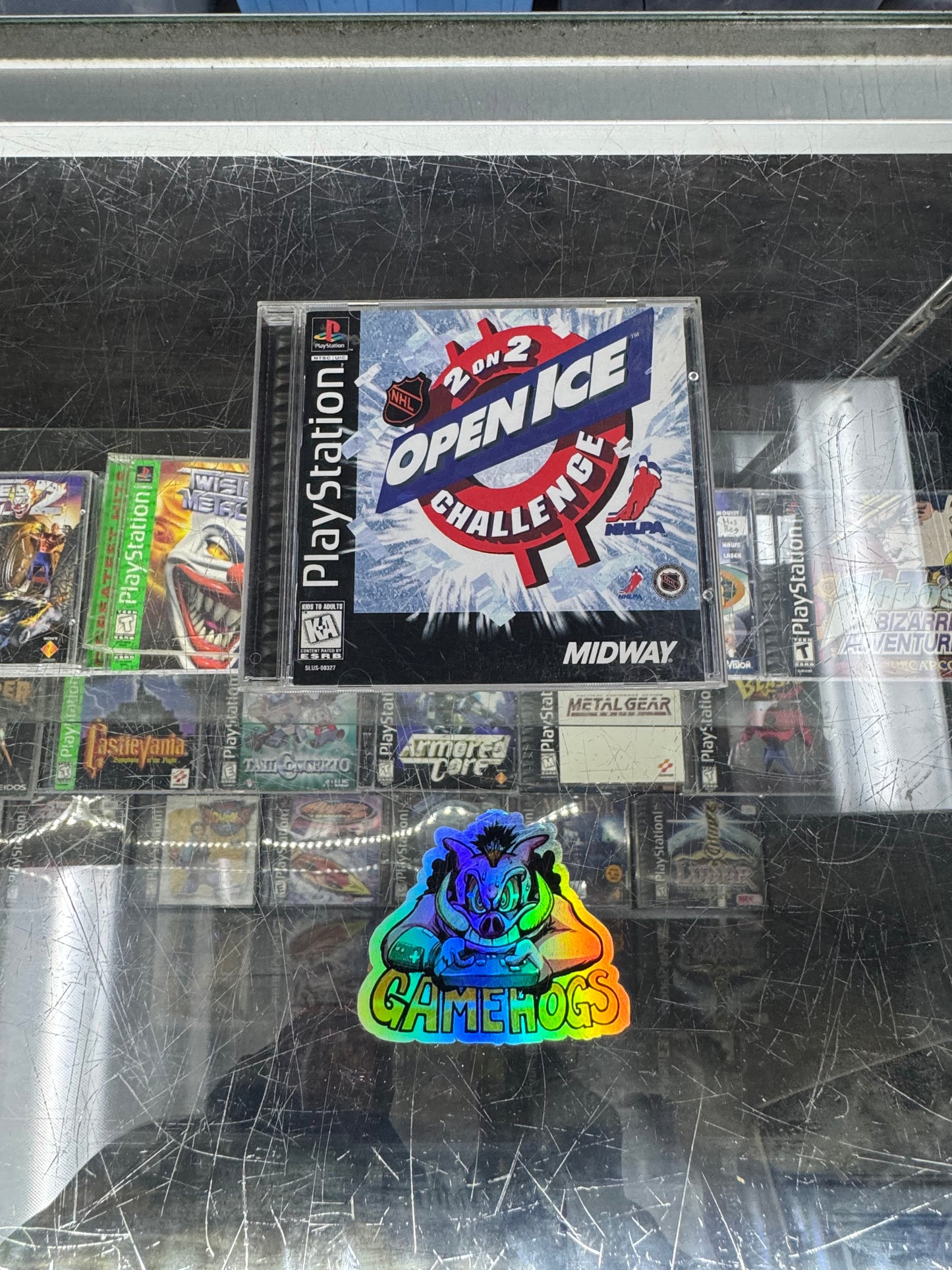 NHL Open Ice Hockey Ps1 Complete