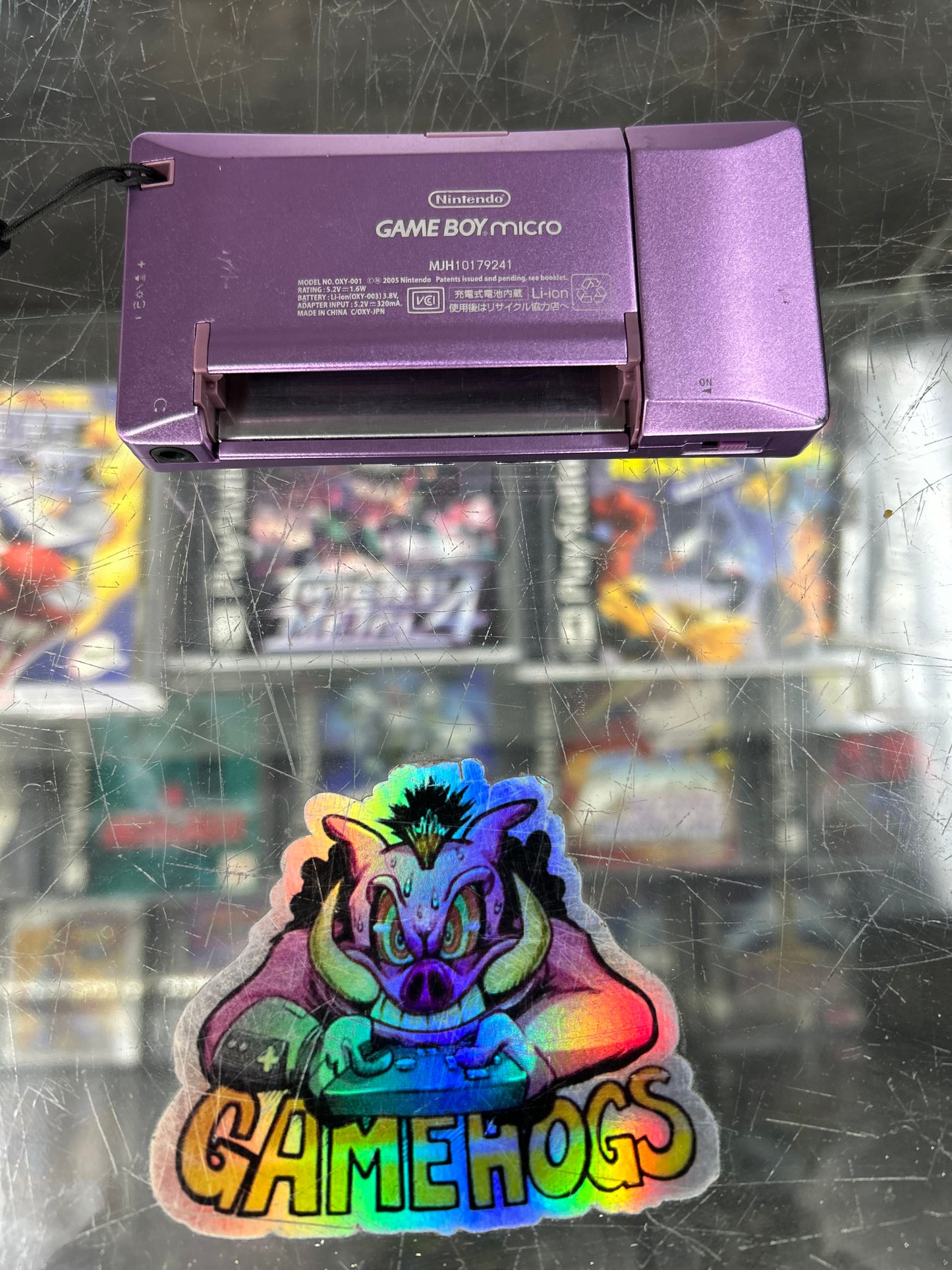 Nintendo Micro Purple With Charger
