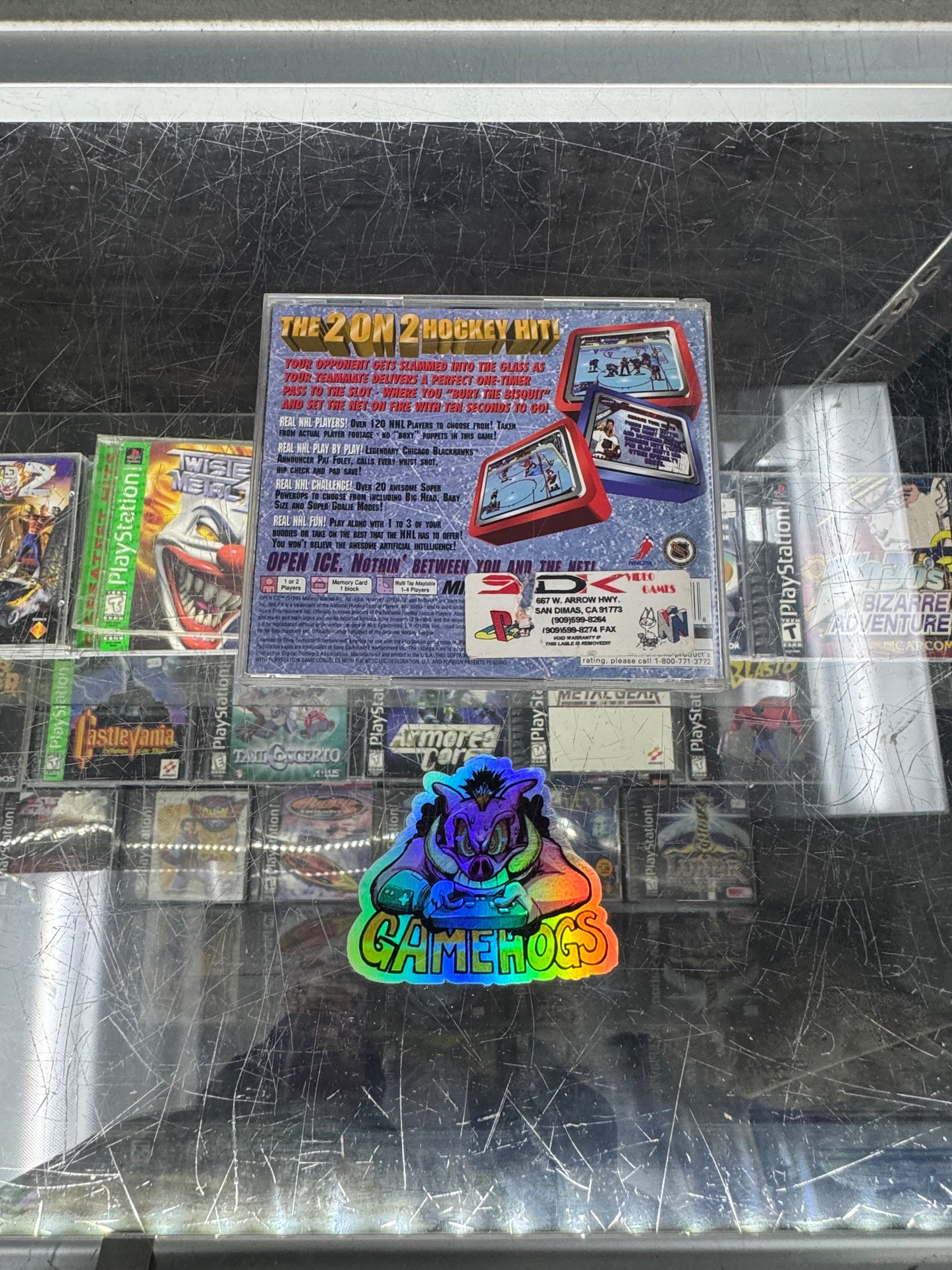 NHL Open Ice Hockey Ps1 Complete