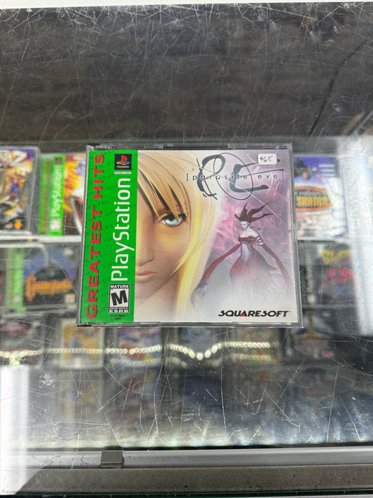 Parasite Eve Greatest Hits PS1 $65