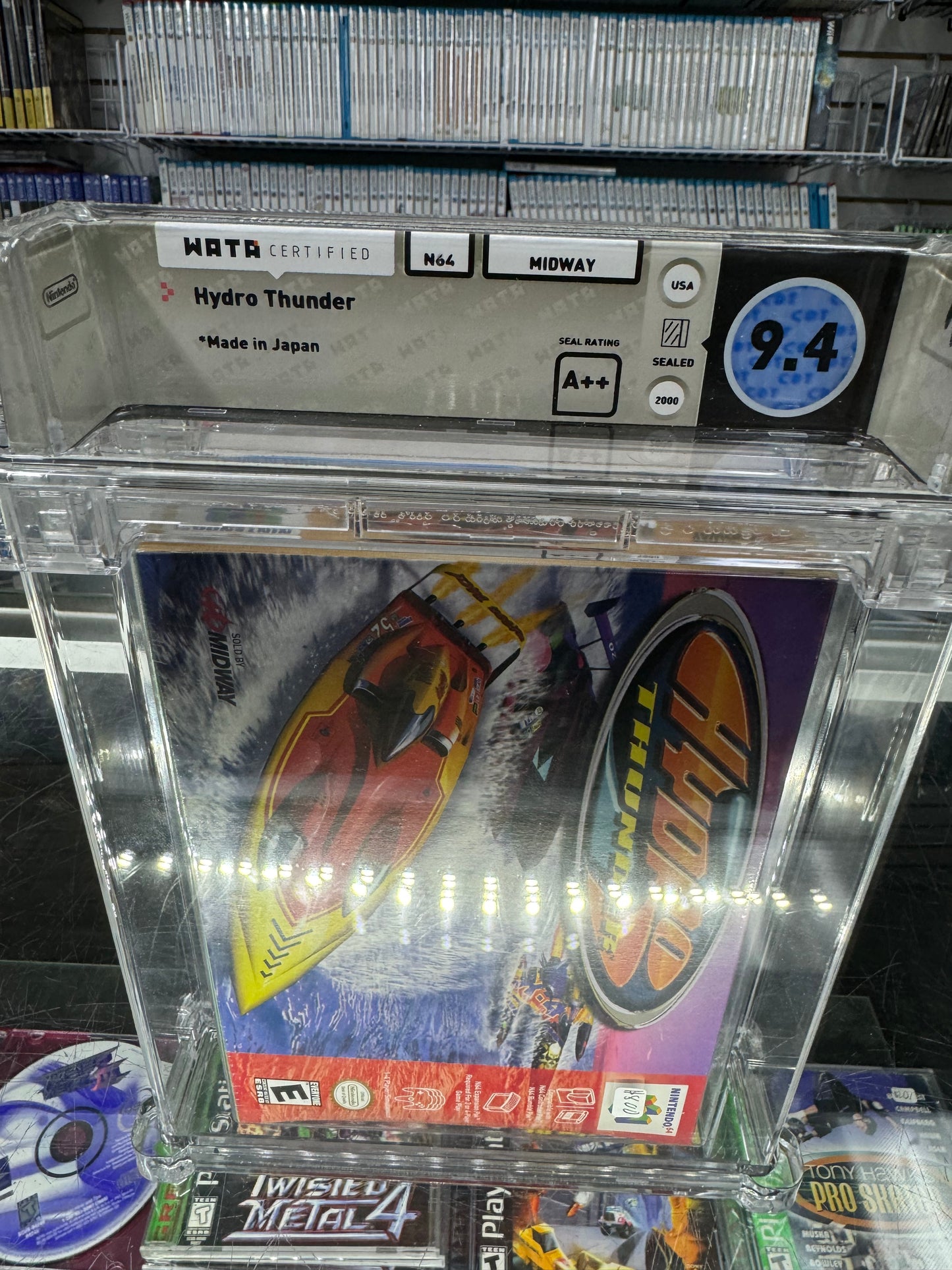 Hydro Thunder N64 Graded 9.4 Wata