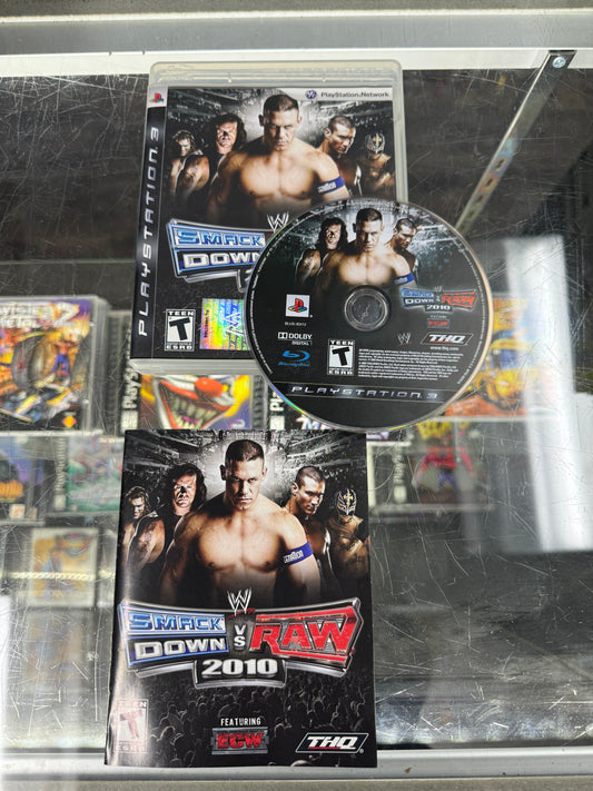 Smack Down VS Raw 2010 ECW PS2 Complete