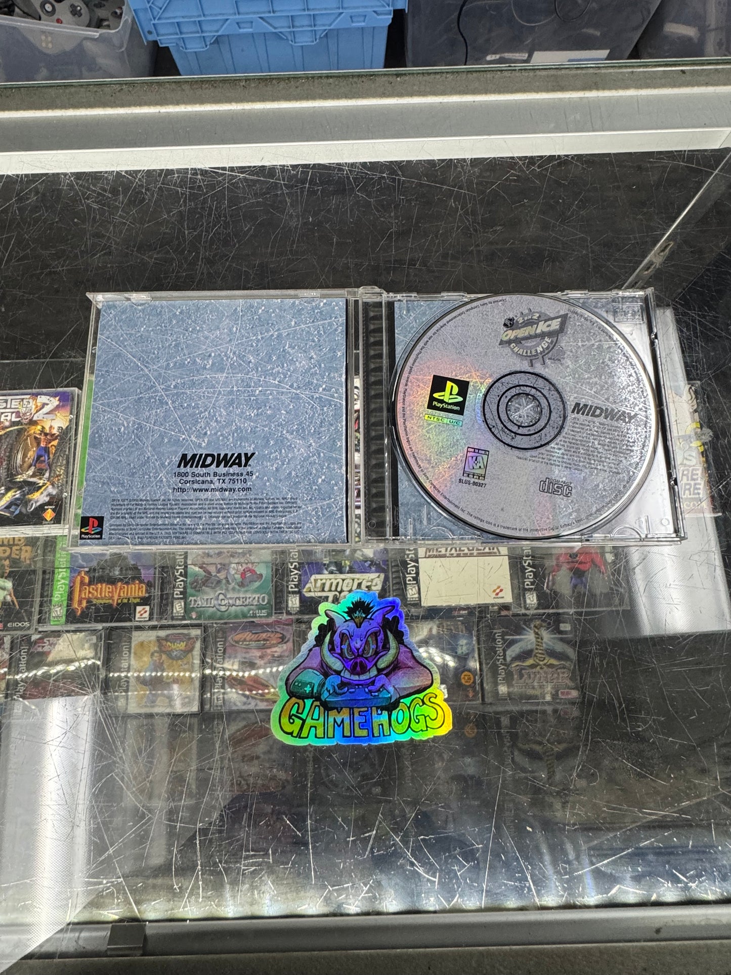 NHL Open Ice Hockey Ps1 Complete