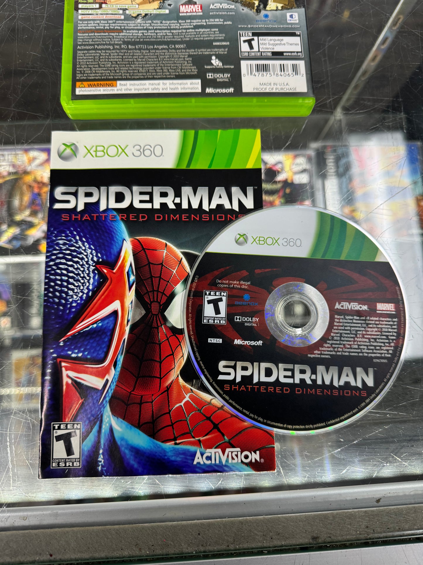 Spider-Man Shattered Dimension Xbox 360