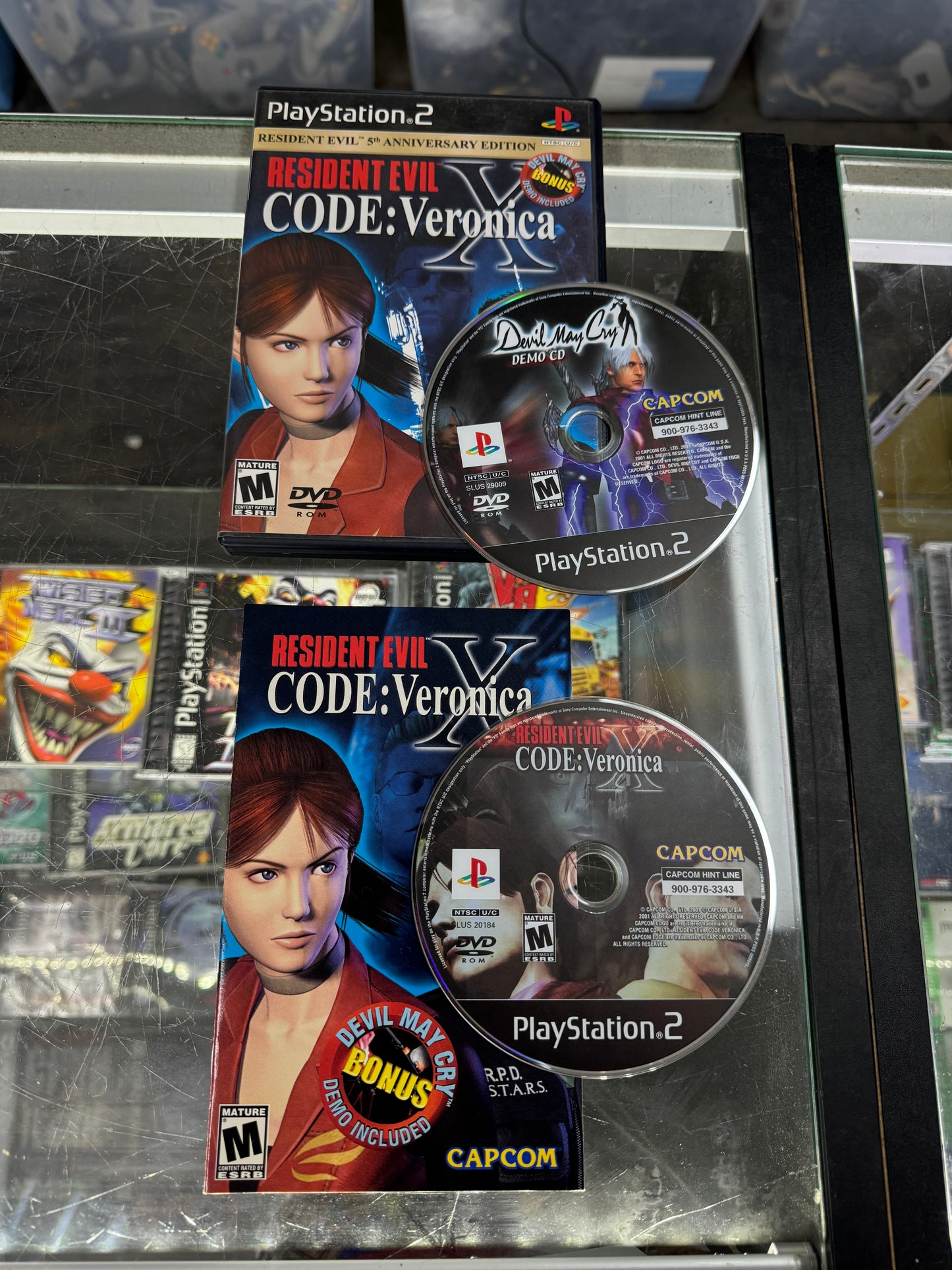 Resident Evil Code Veronica X PS2 1st Edition