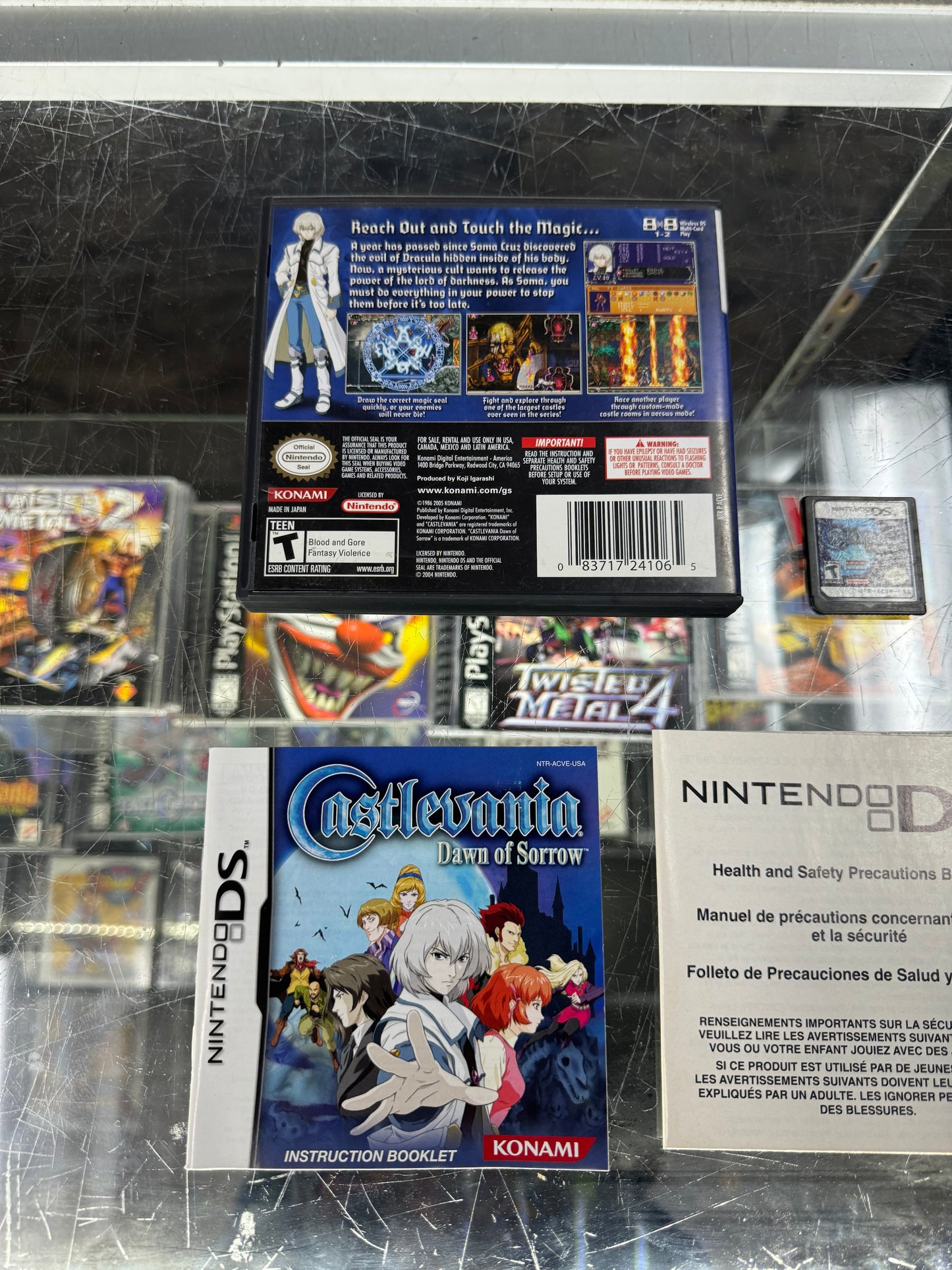 Castlevania Dawn Of Sorrow Nintendo DS Complete