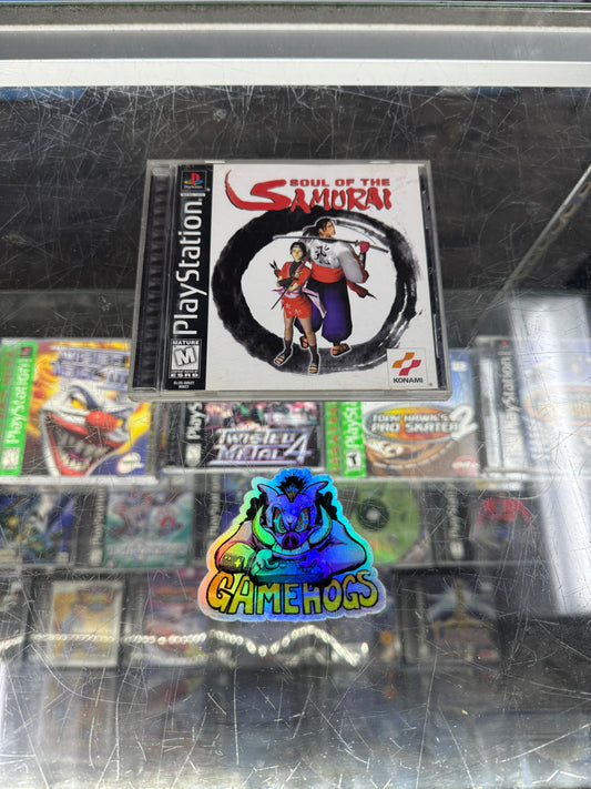 Soul of the Samurai PS1 Complete with Registration Card