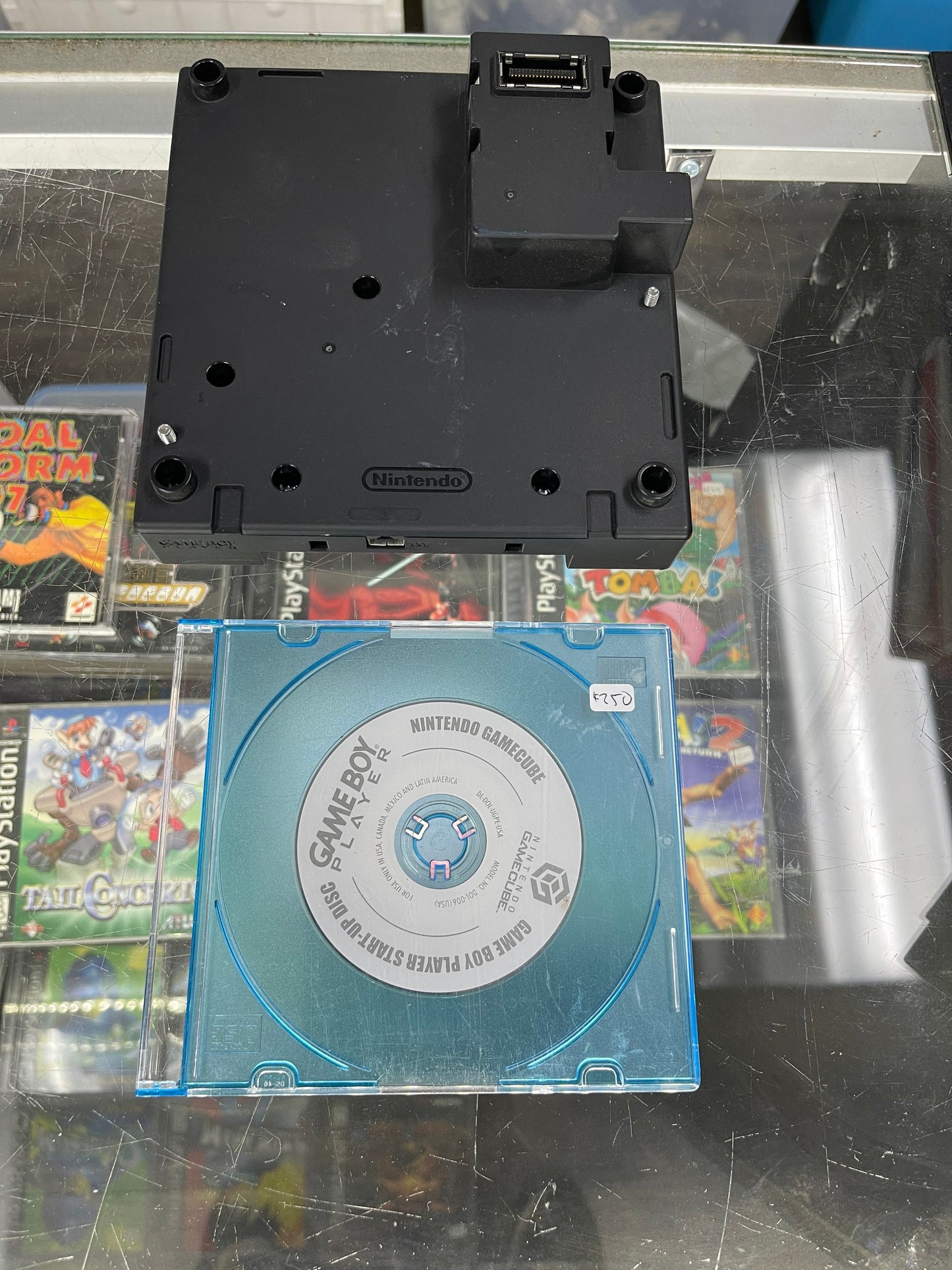 Nintendo GameCube Gameboy Player with Disk