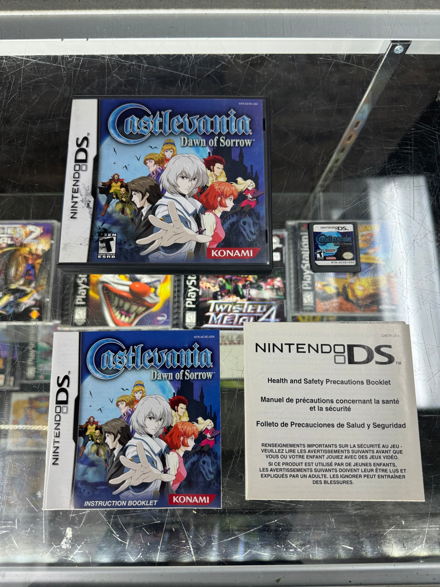 Castlevania Dawn Of Sorrow Nintendo DS Complete