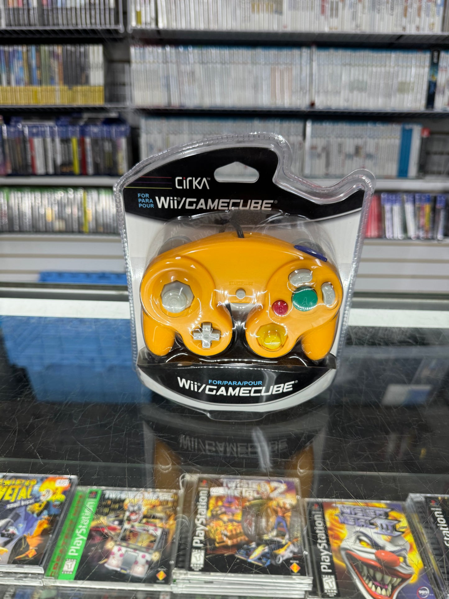 GameCube New Aftermarket Controller Orange Spice