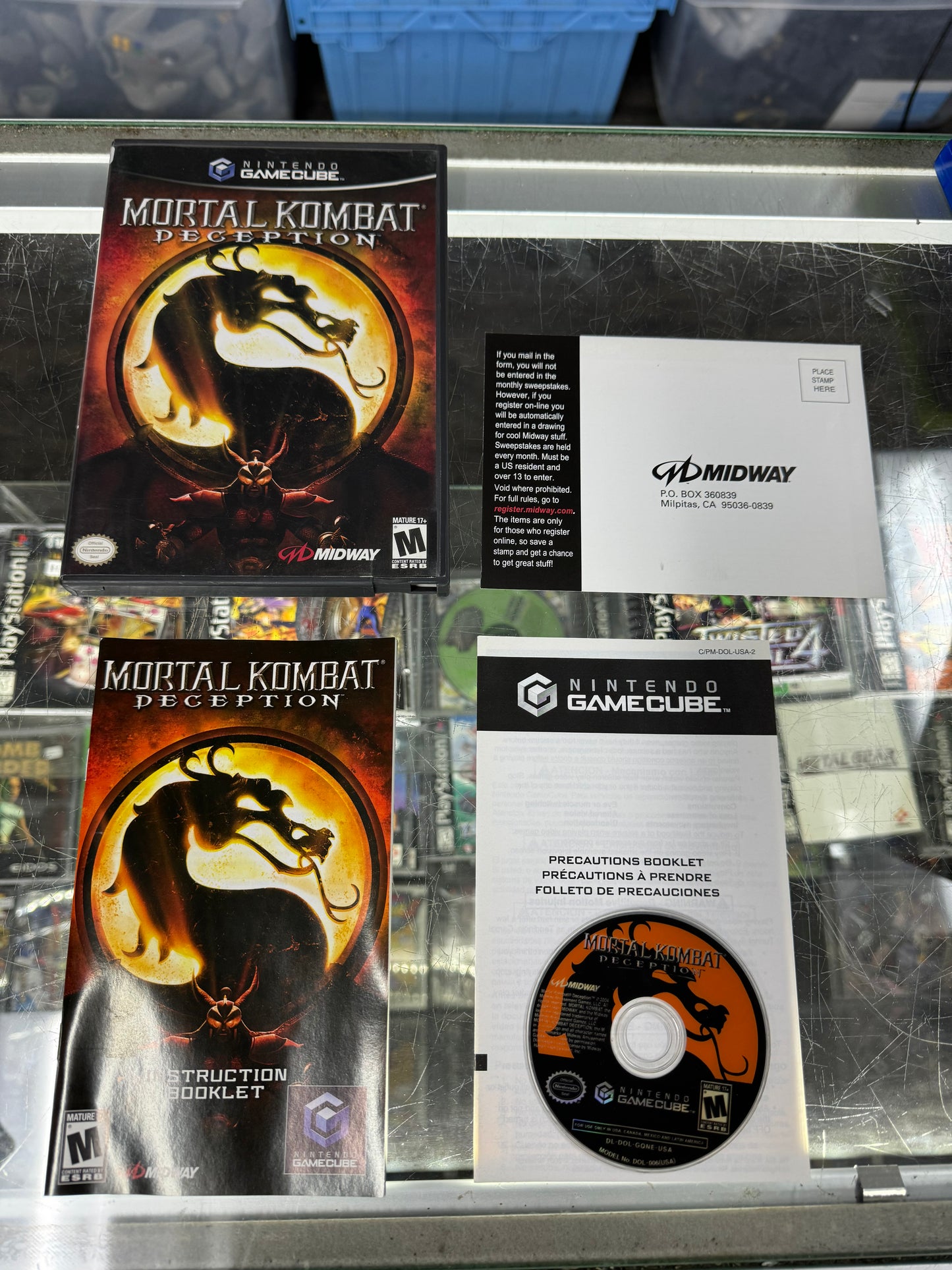 Mortal Kombat Deception GameCube