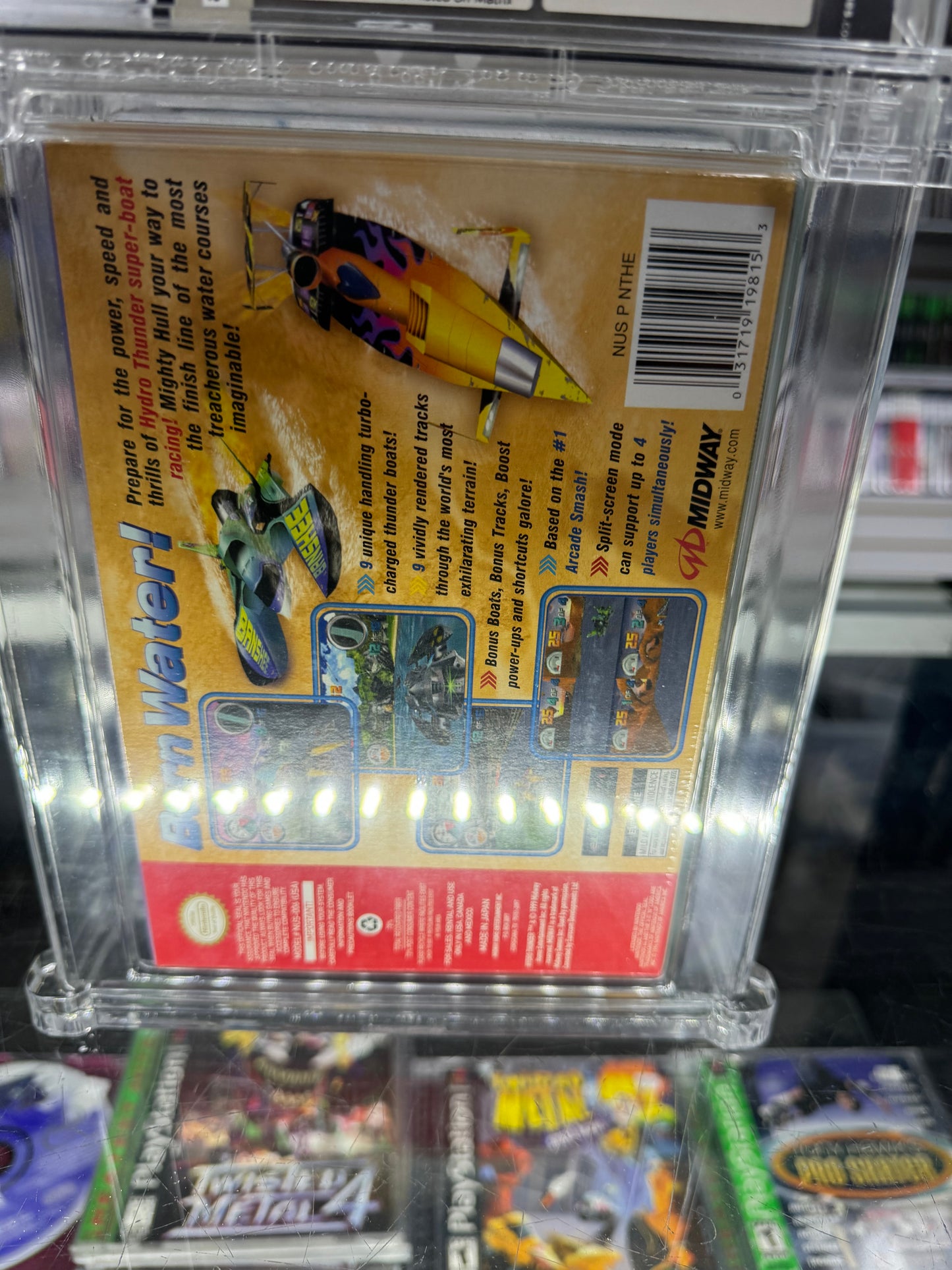 Hydro Thunder N64 Graded 9.4 Wata