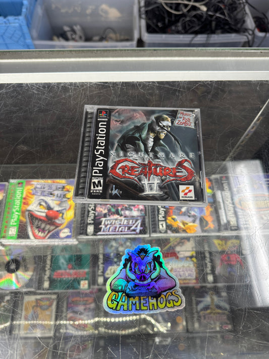Nightmare Creatures 2 PS1 $90