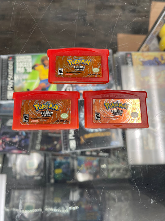 Pokemon Firered Authentic GBA $150 Each