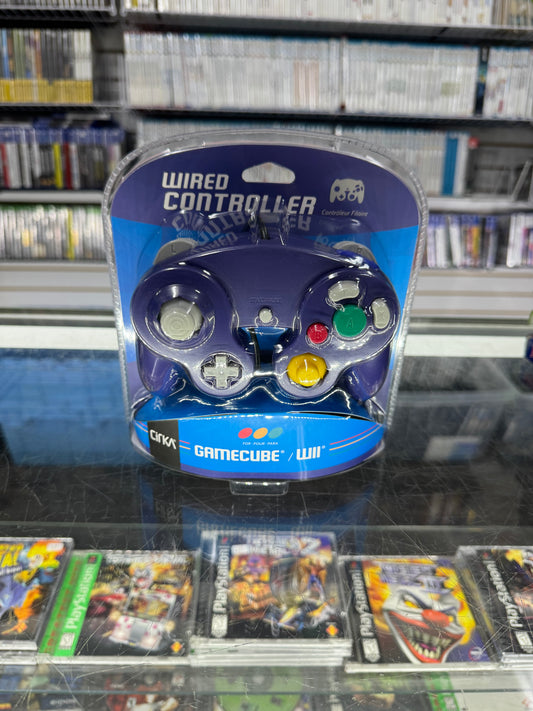 GameCube New Aftermarket Controller Indigo