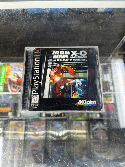 Iron Man X-O Manowar in Heavy Metal PS1